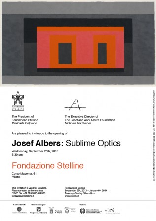 Affiche : Josef Albers - Sublime Optics