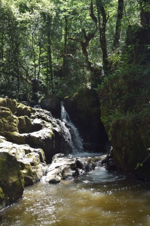 Waterfall at Puits d Enfer