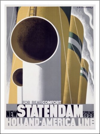 Cassandre | New Statendam - Holland - America Line