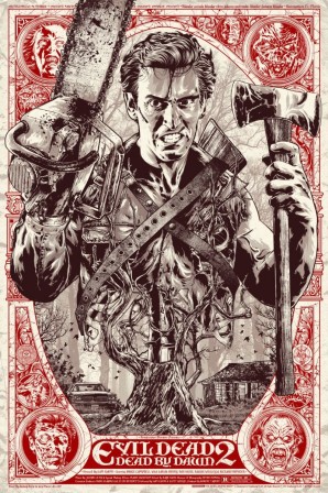 Poster: Evil Dead 2 — Anthony Petrie, fév. 2018 Poster: Evil Dead 2 — Anthony Petrie